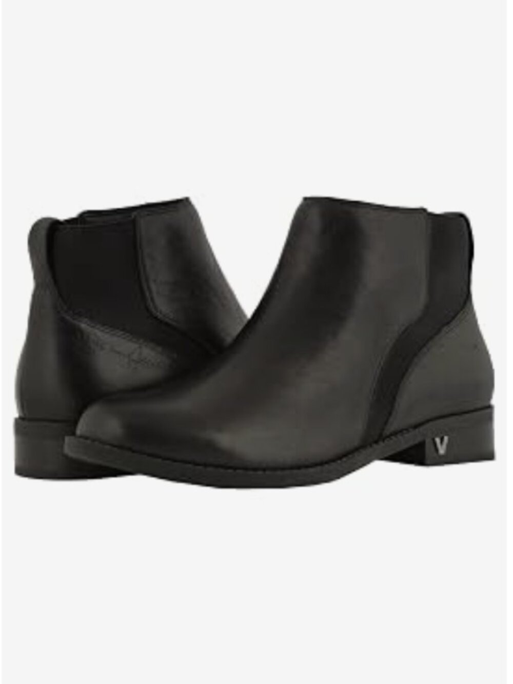 Vionic Thatcher black booties women's size 9